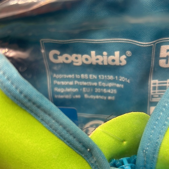 Brand new child swim vest in original package for age 4-6 up to 50 pounds - Picture 4 of 6